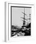 Ships in London Docks-null-Framed Photographic Print