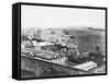 Ships in Quebec Bay-null-Framed Stretched Canvas