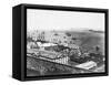 Ships in Quebec Bay-null-Framed Stretched Canvas