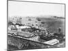 Ships in Quebec Bay-null-Mounted Photographic Print