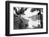 Ships in the Panama Canal-null-Framed Photographic Print