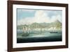 Ships in Victoria Harbour-Oriental School-Framed Premium Giclee Print