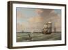 Ships Leaving Boston Harbor, 1847-Fitz Henry Lane-Framed Giclee Print