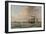 Ships Leaving Boston Harbor, 1847-Fitz Henry Lane-Framed Giclee Print