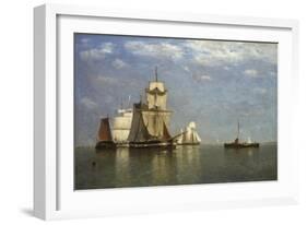 Ships Lying Off Flushing, 1869-Paul Jean Clays-Framed Giclee Print