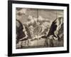 Ships Near Spitzbergen, Engraving from Voyage to Spitzbergen, 1671-Frederic Martens-Framed Giclee Print