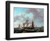 Ships Near the Coast, 1831-Johannes Hermanus Koekkoek-Framed Premium Giclee Print