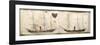 Ships of Commodore Perry's American Expedition to Japan of 1852-1854-null-Framed Giclee Print