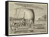 Ships of the Anglo-Saxons-null-Framed Stretched Canvas