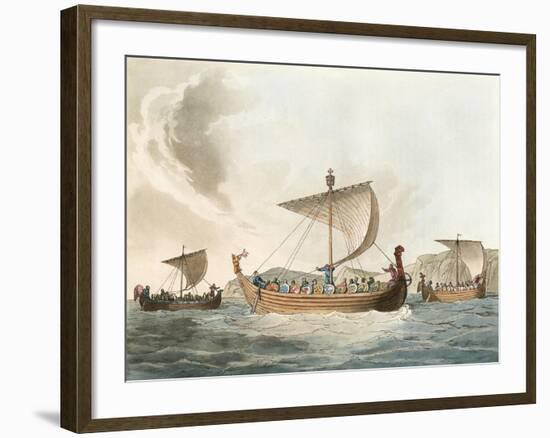 Ships of the Conquest-Charles Hamilton Smith-Framed Art Print