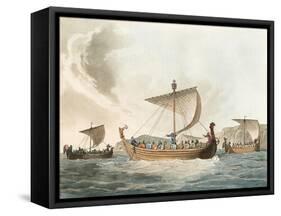 Ships of the Conquest-Charles Hamilton Smith-Framed Stretched Canvas