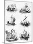 Ships of the Hanseatic League of the 14th and 15th Century-Willy Stower-Mounted Giclee Print