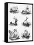 Ships of the Hanseatic League of the 14th and 15th Century-Willy Stower-Framed Stretched Canvas