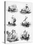 Ships of the Hanseatic League of the 14th and 15th Century-Willy Stower-Stretched Canvas