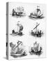 Ships of the Hanseatic League of the 14th and 15th Century-Willy Stower-Stretched Canvas