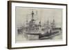 Ships of War Building under the New Programme-William Heysham Overend-Framed Giclee Print