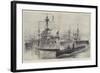 Ships of War Building under the New Programme-William Heysham Overend-Framed Giclee Print