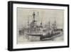 Ships of War Building under the New Programme-William Heysham Overend-Framed Giclee Print