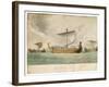 Ships of William the Conqueror Sailing to Battle-null-Framed Art Print