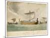 Ships of William the Conqueror Sailing to Battle-null-Mounted Art Print