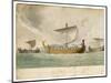 Ships of William the Conqueror Sailing to Battle-null-Mounted Art Print