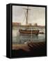 Ships Off Gun Wharf at Portsmouth, 1770-Dominic Serres-Framed Stretched Canvas