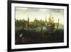 Ships Off Ijsselmonde-Aert Anthonisz-Framed Art Print