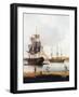 Ships Off the Gun Wharf at Portsmouth, 1770-Dominic Serres-Framed Giclee Print