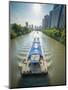 Ships on Grand Canal (Da Yun He), Hangzhou, Zhejiang, China, Asia-Andreas Brandl-Mounted Photographic Print