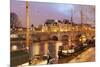 Ships on the River Seine and Pont Neuf, Paris, Ile De France, France, Europe-Markus Lange-Mounted Photographic Print