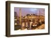 Ships on the River Seine and Pont Neuf, Paris, Ile De France, France, Europe-Markus Lange-Framed Photographic Print