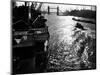 Ships on the Thames, 1955-null-Mounted Photographic Print