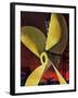 "Ships Propeller," February 26, 1944-Fred Ludekens-Framed Giclee Print