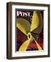 "Ships Propeller," Saturday Evening Post Cover, February 26, 1944-Fred Ludekens-Framed Giclee Print