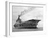 Ships Royal Navy Aircraft Carrier HMS Eagle at Anchor in Plymouth Sound, November 1951-null-Framed Premium Photographic Print