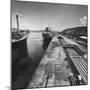 Ships Taking on Oil at the Port-Ralph Crane-Mounted Photographic Print