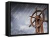 Ships Wheel, Storm-bioraven-Framed Stretched Canvas