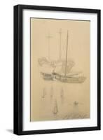 Ships-Caspar David Friedrich-Framed Giclee Print