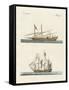Ships-null-Framed Stretched Canvas