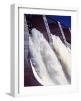 Shipshaw Dam Generates Hydroelectric Power for Canadian Aluminum Industry with Saguenay River-Andreas Feininger-Framed Photographic Print