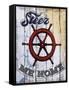 Shipwheel-Art Licensing Studio-Framed Stretched Canvas