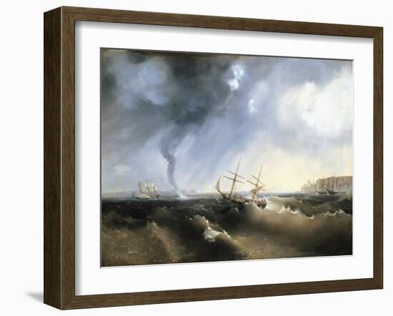 Shipwreck, 1842-Salvatore Fergola-Framed Giclee Print