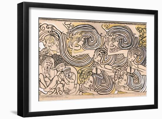 Shipwreck, 1895-Jan Theodore Toorop-Framed Giclee Print