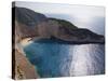 Shipwreck Bay, Zakynthos, Ionian Islands, Greek Islands, Greece, Europe-Frank Fell-Stretched Canvas