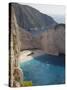 Shipwreck Bay, Zakynthos, Ionian Islands, Greek Islands, Greece, Europe-Frank Fell-Stretched Canvas