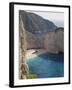 Shipwreck Bay, Zakynthos, Ionian Islands, Greek Islands, Greece, Europe-Frank Fell-Framed Photographic Print