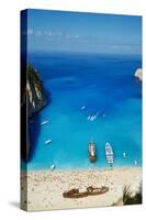 Shipwreck Beach, Zante Island, Ionian Islands, Greek Islands, Greece, Europe-Tuul-Stretched Canvas