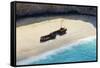 Shipwreck Beach, Zante Island, Ionian Islands, Greek Islands, Greece, Europe-Tuul-Framed Stretched Canvas