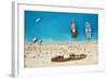 Shipwreck Beach, Zante Island, Ionian Islands, Greek Islands, Greece, Europe-Tuul-Framed Photographic Print