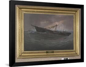 Shipwreck, ca. 1885-James Tilton Pickett-Framed Giclee Print